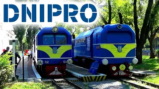 TU2-134 with train | Dnipro | Тепловоз ТУ2-134 з поїздом | Дніпро