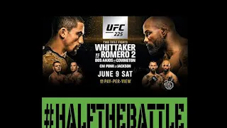 UFC 225: Whittaker vs Romero 2 Bets, Picks, Predictions on Half The Battle (w/ Chas Skelly)