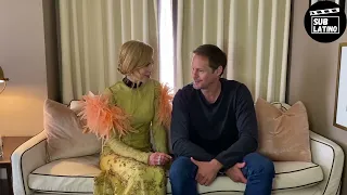 Nicole Kidman and Alexander Skarsgård answer questions about "The Northman" (2022).