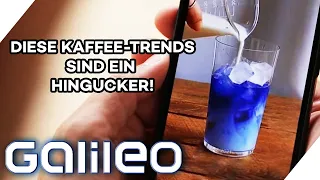 Verrückte Farben & Vitaminbomben! Kaffee-Trends, die man nicht missen sollte! | Galileo | ProSieben