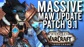 Incredible Maw Updates In Patch 9.1! Future Updates Ahead In Shadowlands! -  WoW: Shadowlands 9.0