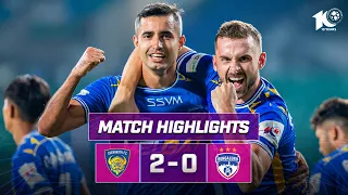 Match Highlights | Chennaiyin FC 2-0 Bengaluru FC | MW 10 | ISL 2023-24