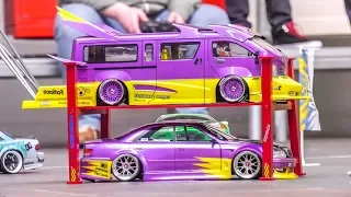 Awesome RC Drift Cars and Vans in Action! Nice Show!