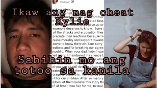 Aljur Abrenica nagsalita na. binulgar na si Kylie ang talagang nag cheat sa kanila