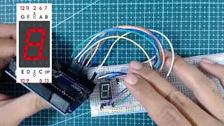1 Digit Seven Segment Display to Arduino Tutorial