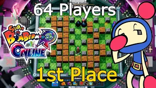 Super Bomberman R Online - 1st Place Win - (Blue Bomber)