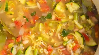 Summer Minestrone Soup