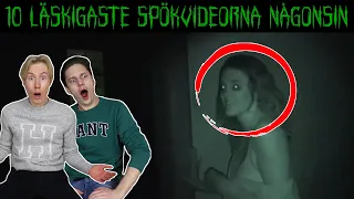 10 LÄSKIGASTE SPÖKVIDEORNA NÅGONSIN - ft. Emil Hansius