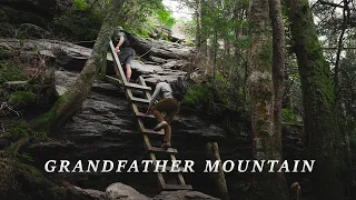 Hiking Grandfather Mountain's Profile Trail - 4K Hiking video - Sony a1