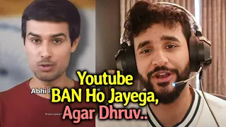 Abhishek Malhan's Shocking Reaction On Dhruv Rathee Videos, Requests Him