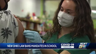 Ohio law banning public school vaccine mandates now in effect