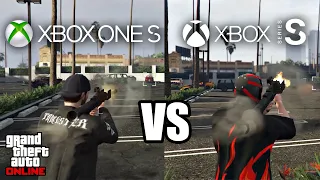 GTA V Online |  Xbox One S vs Xbox Series S | Comparative 2023 🎮