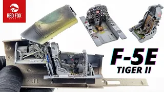 F-5 Tiger II Cockpit build - Kitty hawk 1/32 scale model aircraft