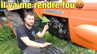 Le tracteur m’a encore lâché!😅Problème d'alimentation de gasoil😡