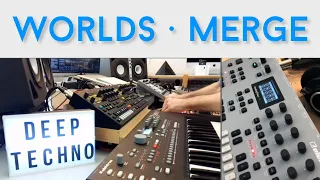 Worlds · Merge △ Deep Techno Live Session from Berlin (Elektron machines only)