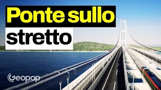 What Will the Messina Strait Bridge look like? 3D reconstruction from original blueprints