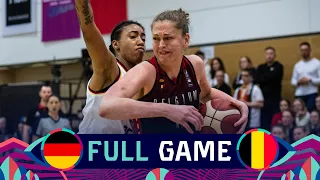 Germany v Belgium | Full Basketball Game | FIBA Women's EuroBasket 2023 Qualifiers