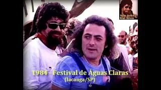 1984  - Raul Seixas e Tony Osanah -  Festival de Águas Claras /  Iacanga - SP