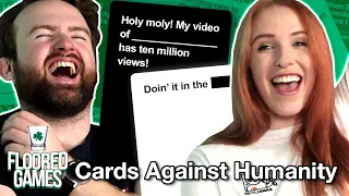 CARDS AGAINST SOBRIETY - Irish People Try Cards Against Humanity | Floored Games