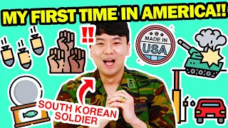 Why a South Korean Soldier was Shocked at First Time in America!