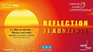 Mensch.Musik.Festival 2022 - „Wer es könnte … – Barock und mehr“ | Samstag, 19.11.2022, 14:00 Uhr