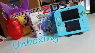 Nintendo 2DS édition Pokémon Lune Unboxing/déballage [FR]