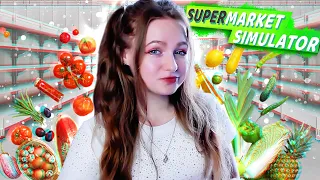 РАСПРОДАЛА ВЕСЬ ТОВАР В СУПЕРМАРКЕТЕ ► Supermarket Simulator #35