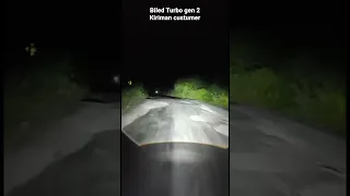 Biled Turbo Gen 2 AES 3" , Biled generasi baru dengan sinar padat kiri ke kanan!!!