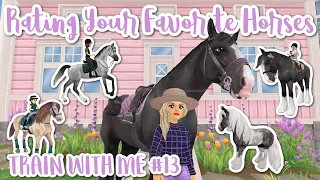 Rating Your Favorite Horses! // SSO Train With Me #13
