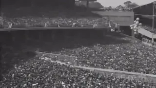 Footage from the 1956 VFL grand final between Melbourne & Collingwood