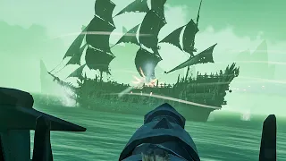 Flying Dutchman first fight Sea of Thieves