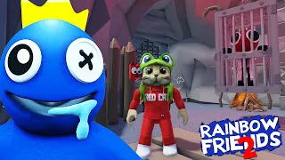 Радужные друзья 2. ОБЗОР ДВОРЦА | Rainbow Friends 2 roblox | Обновление игры. Концепт замка в игре.