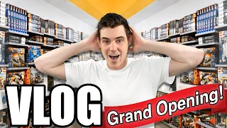 Opening MY OWN LEGO Store! (MandR Vlog)