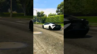 Lamborghini Huracan Engine sound 🔊! #gta5 #gtashorts