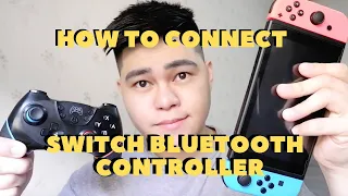 HOW TO CONNECT BLUETOOTH WIRELESS CONTROLLER ON NINTENDO SWITCH (FROM SHOPEE/ MADE IN CHINA)