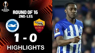 Brighton vs. AS Roma 1-0 Highlights | UEFA Europa League 2023/24