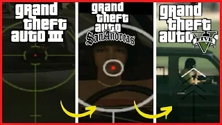 GTA Evolution of BULLETS vs DRIVERS in GRAND THEFT AUTO GAMES (2001 - 2020)