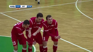 HIGHLIGHTS | Кардинал-Рівне (Рівне) 5-5 ХІТ (Київ) | 12 Тур Екстра-Ліга 2017/2018