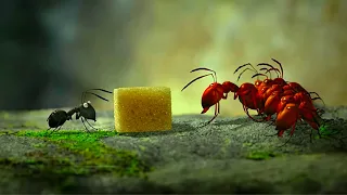 Just Because a Cube of Sugar, Red Ants and Black Ants Are Involved in the Craziest War Ever