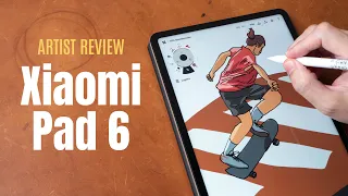 Xiaomi Pad 6 (artist review): Great tablet but pen has line quality issues