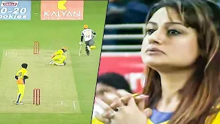 Nail Biting Final Overs Between Mumbai Heroes Vs Chennai Rhinos In Celebrity Cricket