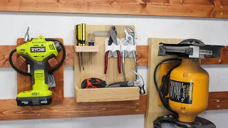 20 MORE Simple French Cleat Ideas for your Tool Storage #4