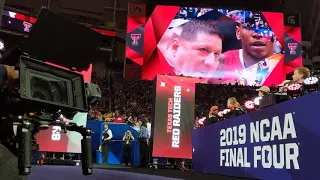 NCAA FF19 Intros Tunnel Texas Tech