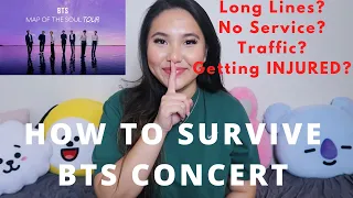 HOW TO SURVIVE BTS CONCERT (I've been to 9+ shows) | ShilaBui