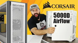 ¿De BUEN FLUJO DE AIRE quieres GOZAR? pues ESTE GABINETE  debes TENER! Corsair 5000D - DrogaDigital