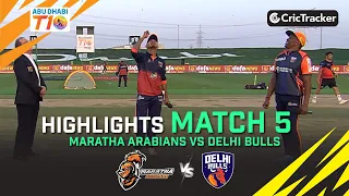 Maratha Arabians vs Delhi Bulls | Match 5 Highlights | Abu Dhabi T10 Season 4