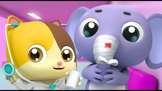 Time For a Shot | Doctor Cartoon | Kids Cartoon | Funny Stories for Kids | Mimi and Daddy