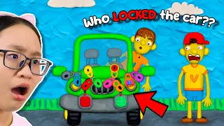 Vlad & Niki - 12 Locks - Someone LOCKED the CAR!!!