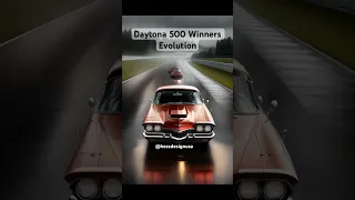 Daytona 500 Winners Evolution #shorts #shortvideo
