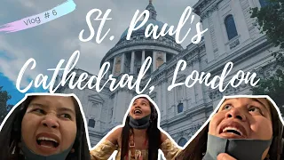 TOUR OF ST PAULS CATHEDRAL LONDON | Vlog # 6 | Indhay Mars